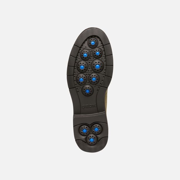 Khaki dámské mokasíny Geox Spherica EC1