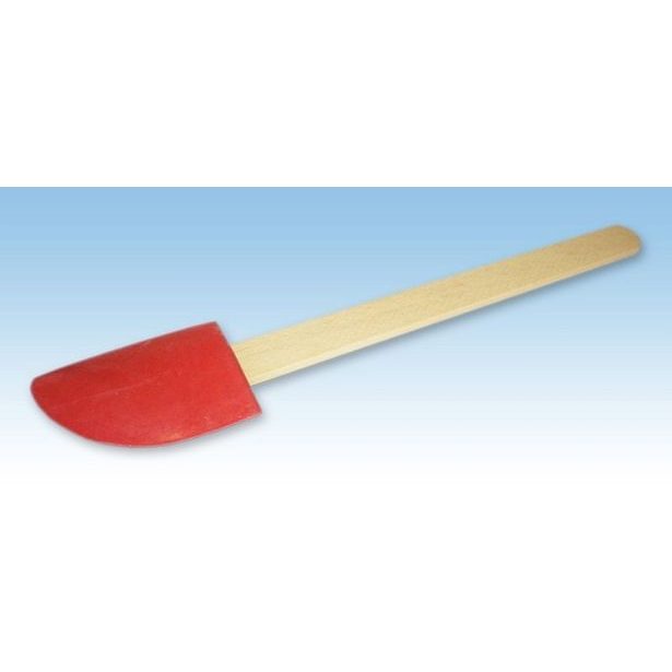 stěrka kuch. 27cm, 7x5,5cm, gum. malá, dř.rukoj.