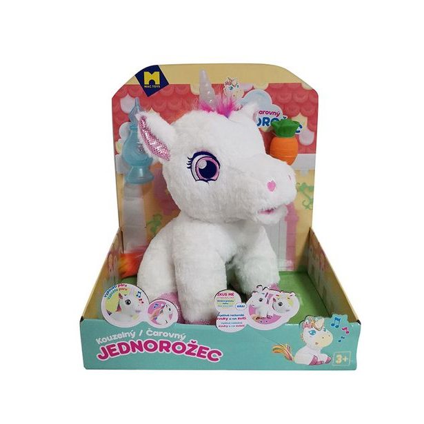 Interaktivní kouzelný jednorožec