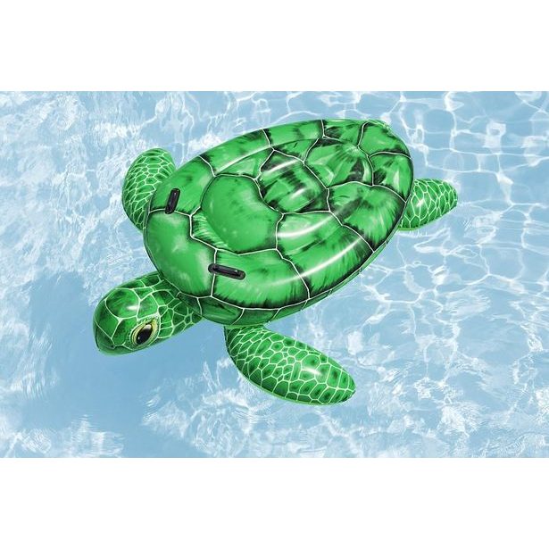 Bestway Nafukovací želva s držadly, 150x145 cm
