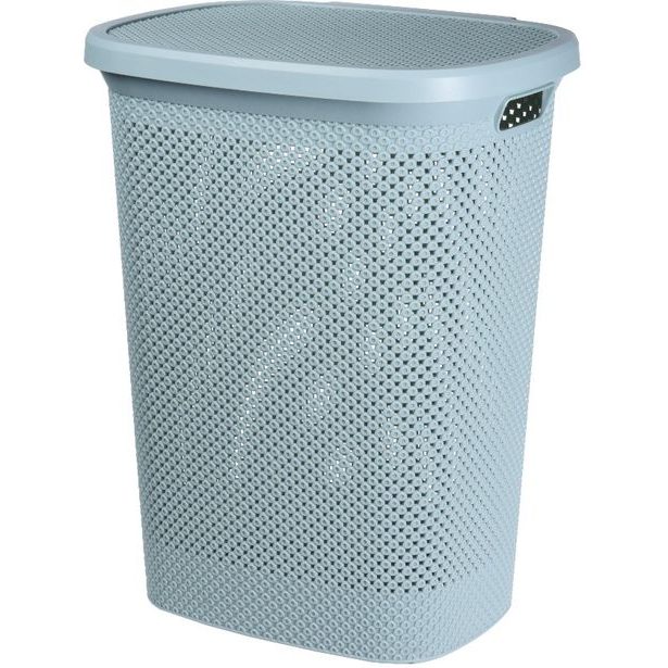 EXCELLENT HOUSEWARE Koš na prádlo plastový 60 litrů zelená KO-027100010zele