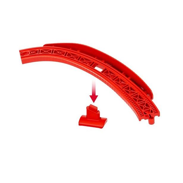 Set stoupajících kolejí