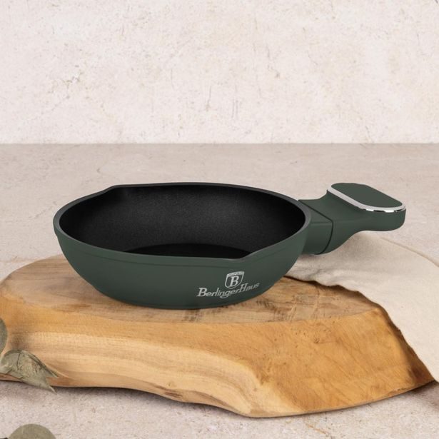 BERLINGERHAUS Pánev s titanovým povrchem 16 cm Matte Green Collection BH-8205