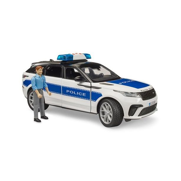 BRUDER Záchranná auta - Range Rover Velar Policie s policistou