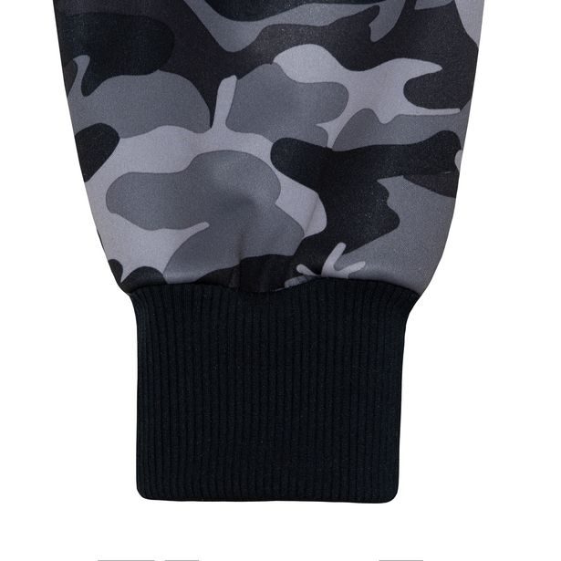 Dětské softshellové kalhoty s fleecem Maskáčové