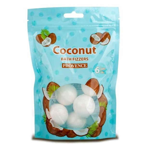 Provence ŠUMIVÁ BOMBA DO KOUPELE PROVENCE 6KS 20G KOKOS_hamashop