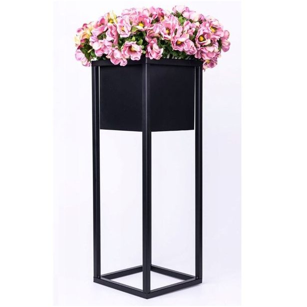 HOMESTYLING Vysoký květináč s držákem 21 x 60 cm KO-NB1850010
