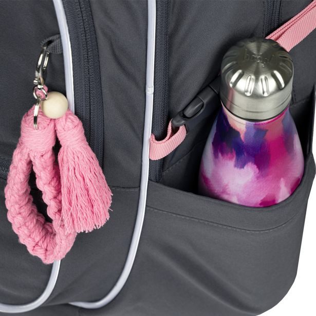 BAAGL SET 3 Core Logo růžový: batoh, penál, sáček GRS