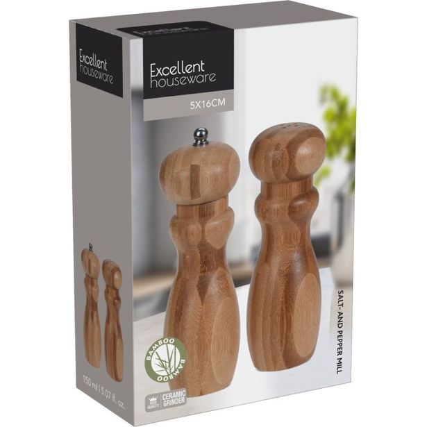 SEGNALE Mlýnek na sůl a pepř sada 2 ks KO-101004360