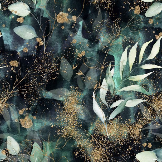 Legíny Lily Grey listy a větvičky