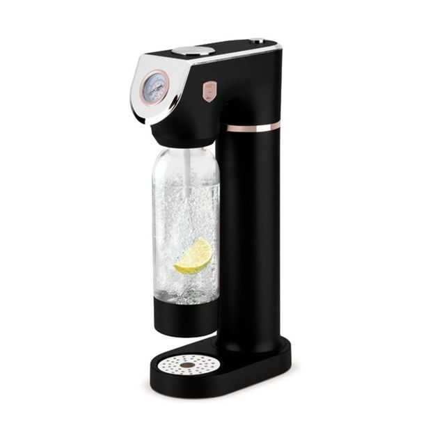 BERLINGERHAUS Výrobník sody SODABAR + 2 lahve Black Rose Collection BH-8554