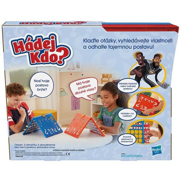 Hasbro gaming Hádej kdo dětská hra CZ verze