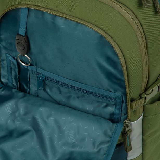 BAAGL SET 3 Skate Olive: batoh, penál, sportovní taška GRS