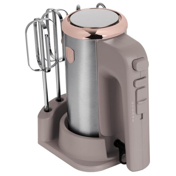BERLINGERHAUS Ruční šlehač se stojanem Taupe Collection BH-9742