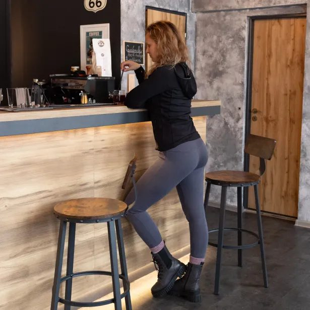 ESITO Dámské zateplené legíny Warmkeeper Grey - šedá