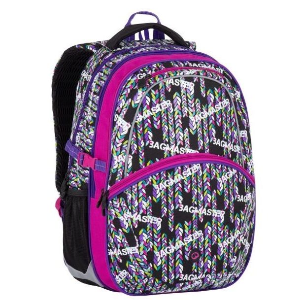 Bagmaster MADISON 7 B BLACK/PINK/VIOLET