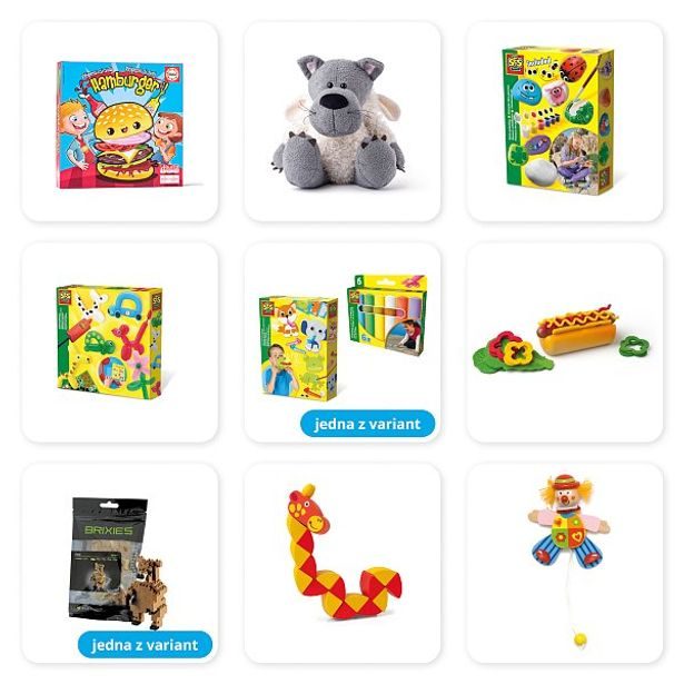 Truhla plná hraček „Alex“