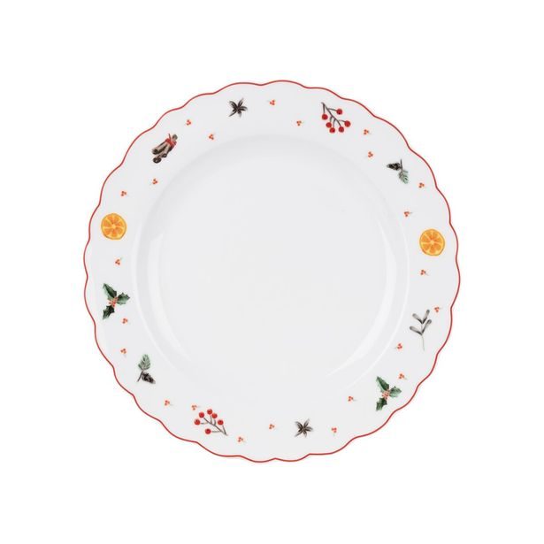 O Talíř porc. dezertní VŮNĚ VÁNOC pr. 20 cm