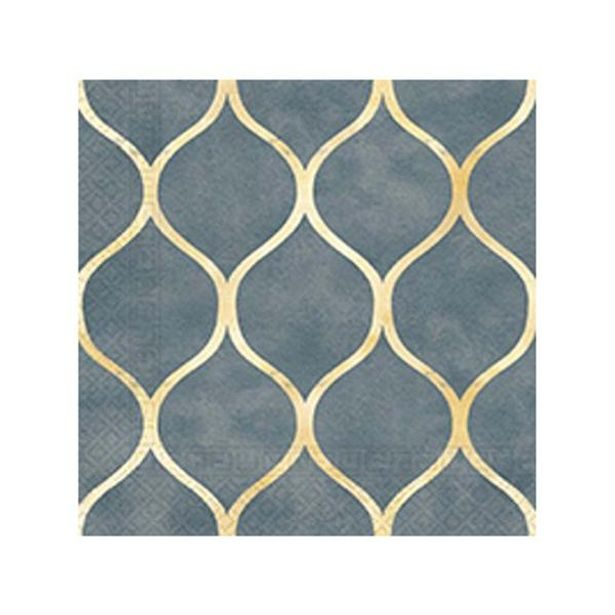 PROCOS UBROUSKY ZLATÝ VZOR 3VRSTVÉ 33X33CM