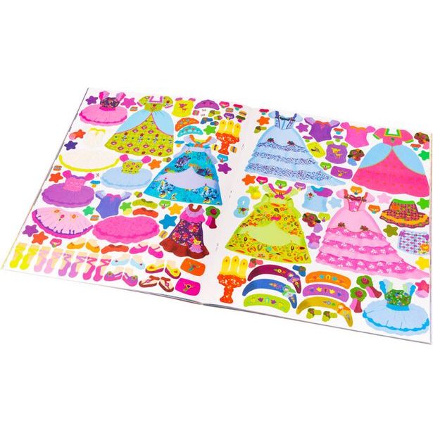 Šaty pro LENU - kniha samolepek Baagl