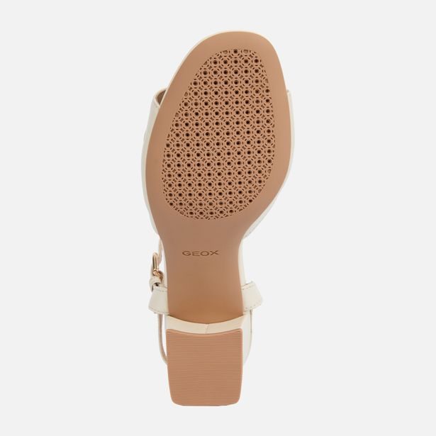 Krémové dámské sandály Geox New Eraklia 50