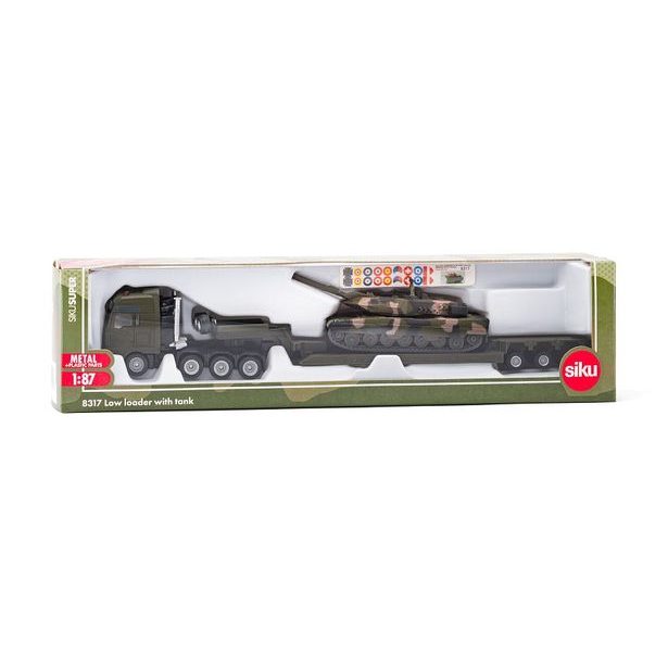 SIKU SIKU Military - Tahač s tankem