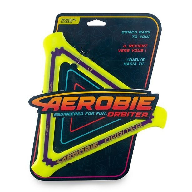 SpinMaster AEROBIE ORBITER - Létající, házecí Bumerang, průměr 29 cm, assort
