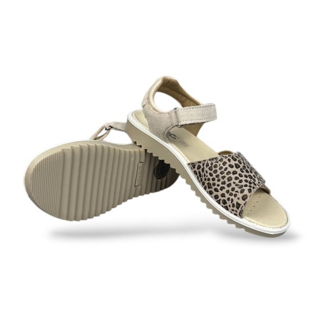 Dívčí letní boty, sandály IMAC - Leopard
