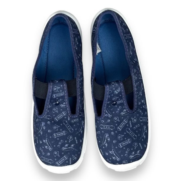 Dětská domácí obuv Befado - modré, SKATE