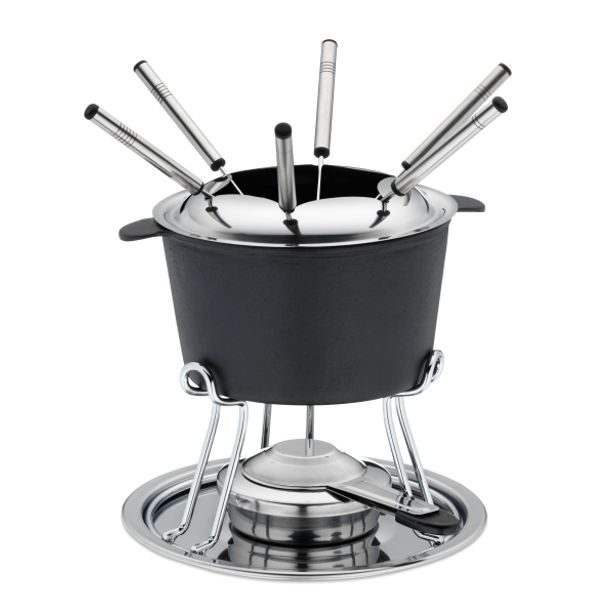 KELA Fondue set COMORE 11-dílný nerez KL-16639