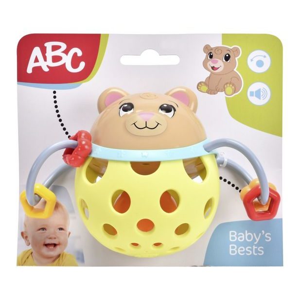 Chrastítko medvídek/panda 10 cm, 2 druhy