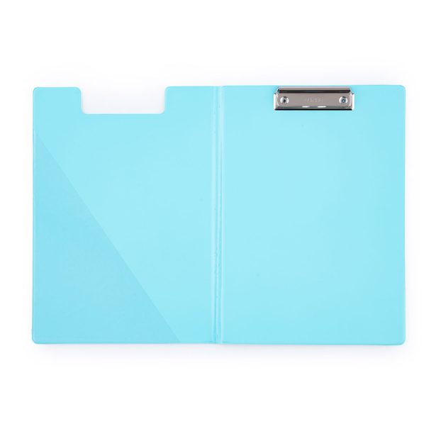 Dvojdeska A4 plast PASTELINI modrá