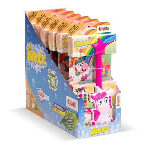 INKEE - Kouzelná hůlka - Jednorožec na šumivé kapky Inkee