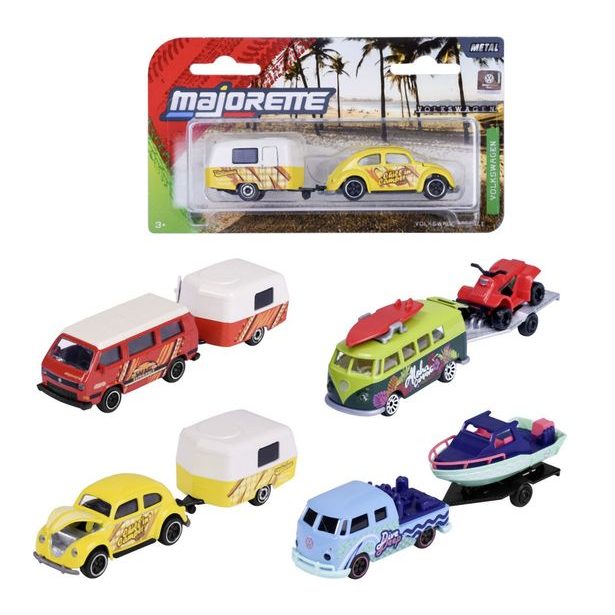 Autíčko s přívěsem VW The Originals Trailer, 4 druhy