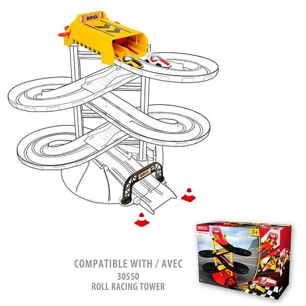 BRIO Startovací rampa Roll Racing