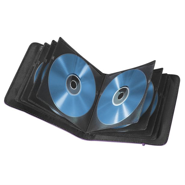 Hama Up to Fashion, pouzdro pro 24 CD/DVD/Blu-ray disků, modré