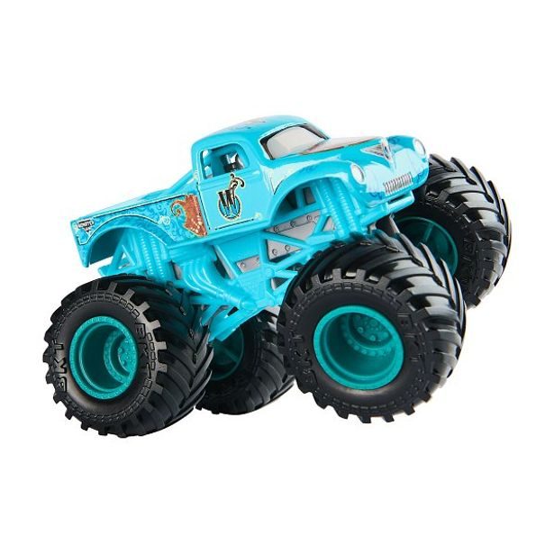 SpinMaster MONSTER JAM - sběratelský kovový model auta Monster Truck, set 2 modelů, assort, 1:64