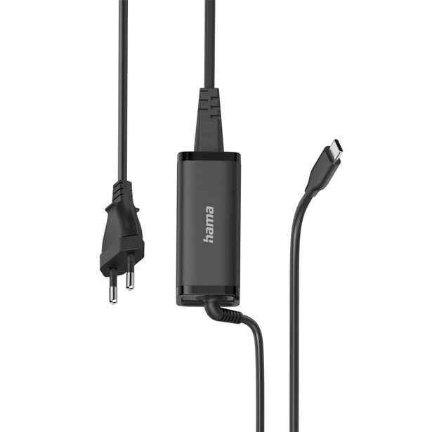 Hama USB-C napájecí zdroj pro notebooky, Power Delivery, GaN, 65 W