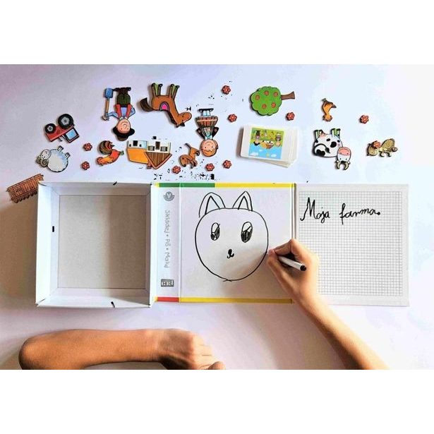 Psaní s magnety - Farma