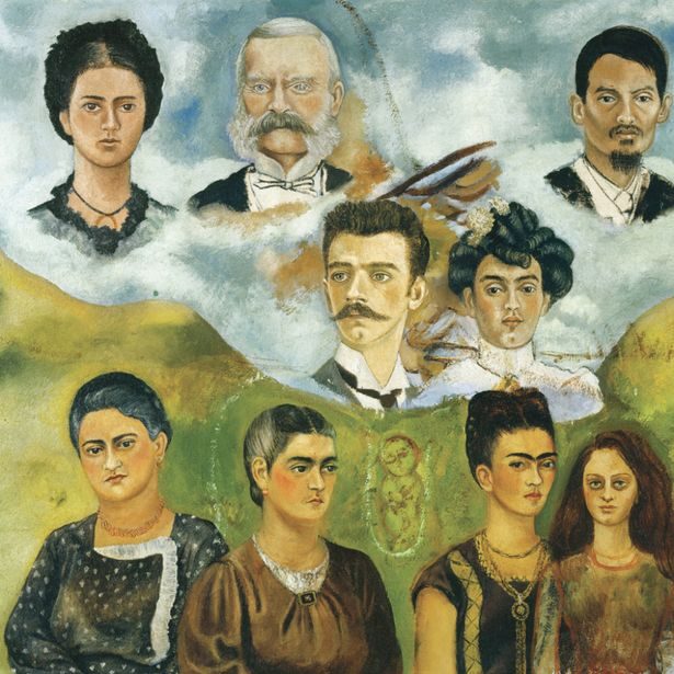 NOTIQUE Poznámkový kalendář Frida Kahlo 2027, 30 x 30 cm