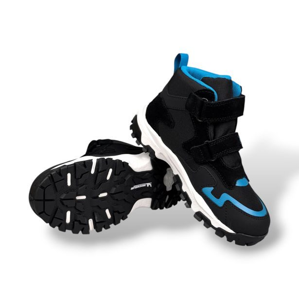 Primigi zimní kotníkové boty GORE-TEX & MICHELIN černé s modrou