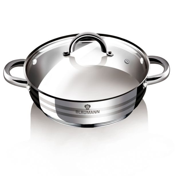 BLAUMANN Pekáč / hrnec s poklicí nerez 32 cm Gourmet Line BL-1005