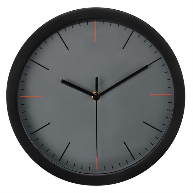 Hama MaxR, nástěnné hodiny, 25 cm, tichý chod, šedé