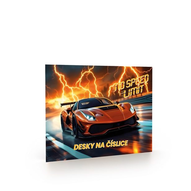 Desky na číslice auto 2