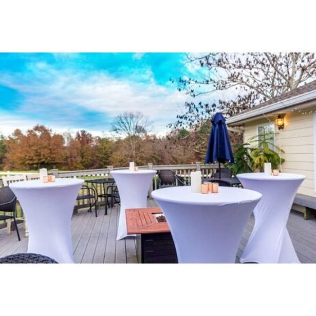 ALPINA Přehoz na barový stůl černý ED-247488cern