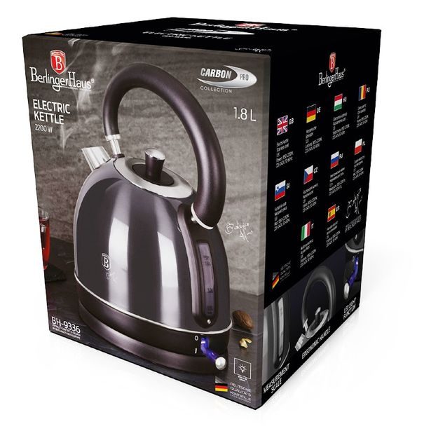 BERLINGERHAUS Rychlovarná konvice 1,8 l Metallic Line Carbon Pro Edition BH-9336