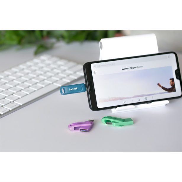 SanDisk Ultra Dual Drive Go USB Type- C, Levandulová 512GB