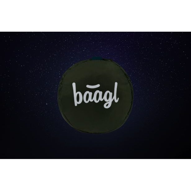 BAAGL Skládací sportovní taška Hoop Olive GRS