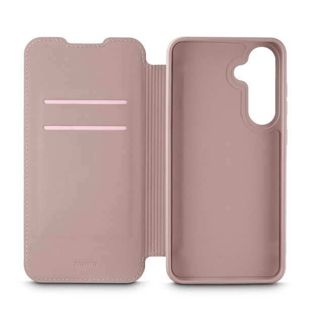 Hama Fantastic Feel, pouzdro-knížka pro Samsung Galaxy A26 5G, hebký povrch, barva nude
