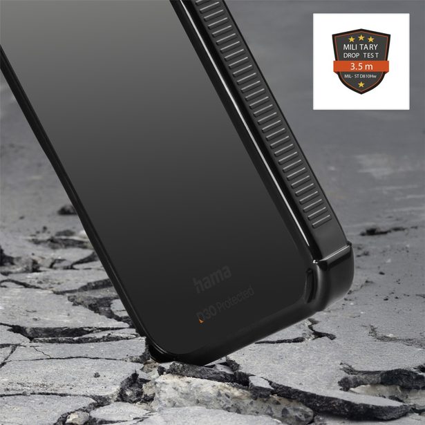 Hama Extreme Protect, kryt pro Samsung Galaxy A37 5G, D3O®, černý